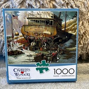 Charles Wysocki Where The Buoys Are 1000 piece jigsaw Puzzle SALE🔴3/$25!